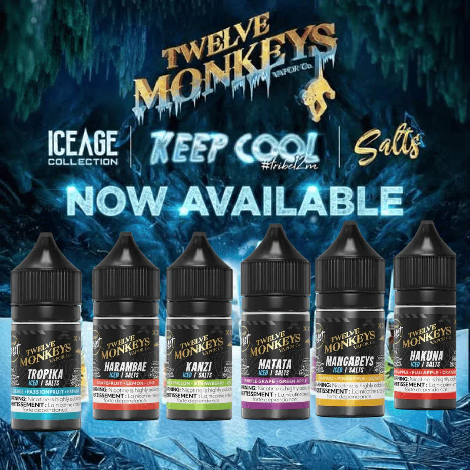 Twelve Monkeys Salt 30ml Yorkton Vape Superstore