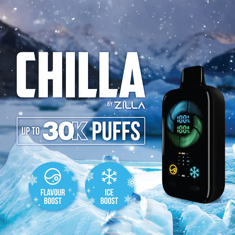 Chillin by Zilla 30k Disposable Vape in Canada