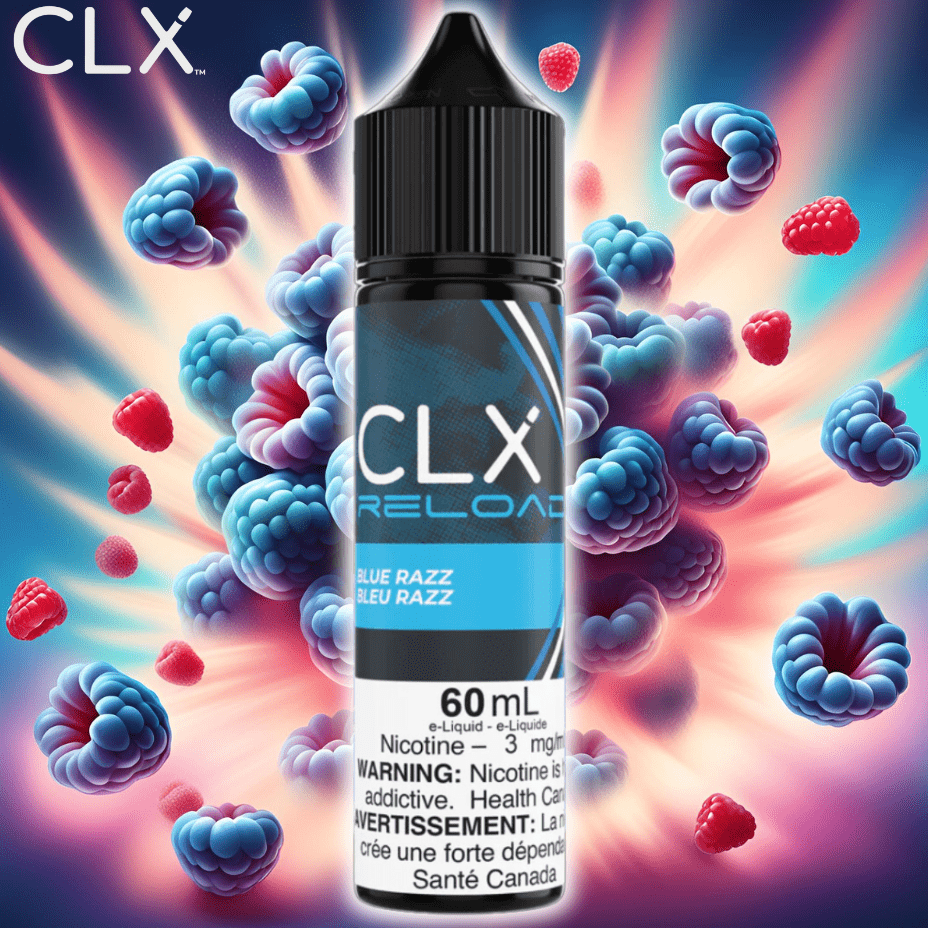 Blue Razz by CLX Reload E-liquid Vape Superstore Yorkton Saskatchewan