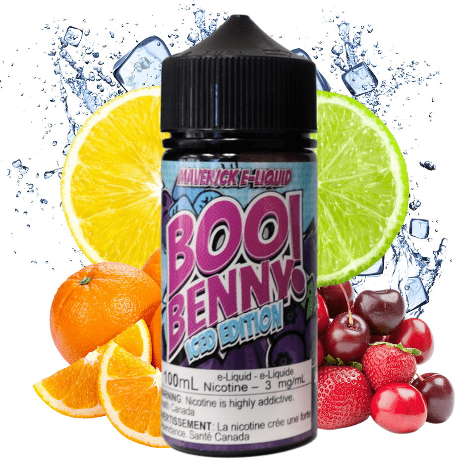 Boo Benny Ice by Maverick E-Liquid-100ml Vape Superstore Yorkton Saskatchewan