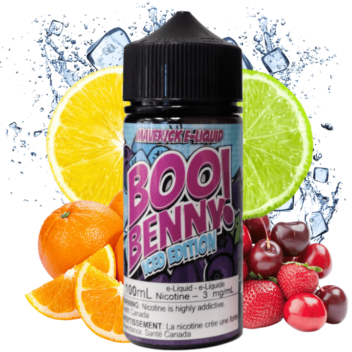 Boo Benny Ice by Maverick E-Liquid-100ml Vape Superstore Yorkton Saskatchewan