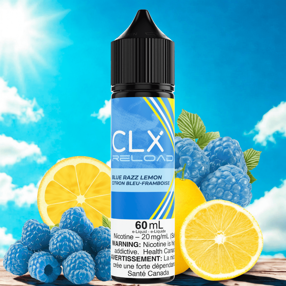 CLX Reload 60ml Salt-Blue Razz Lemon 60ml / 20mg Vape Superstore Yorkton Saskatchewan