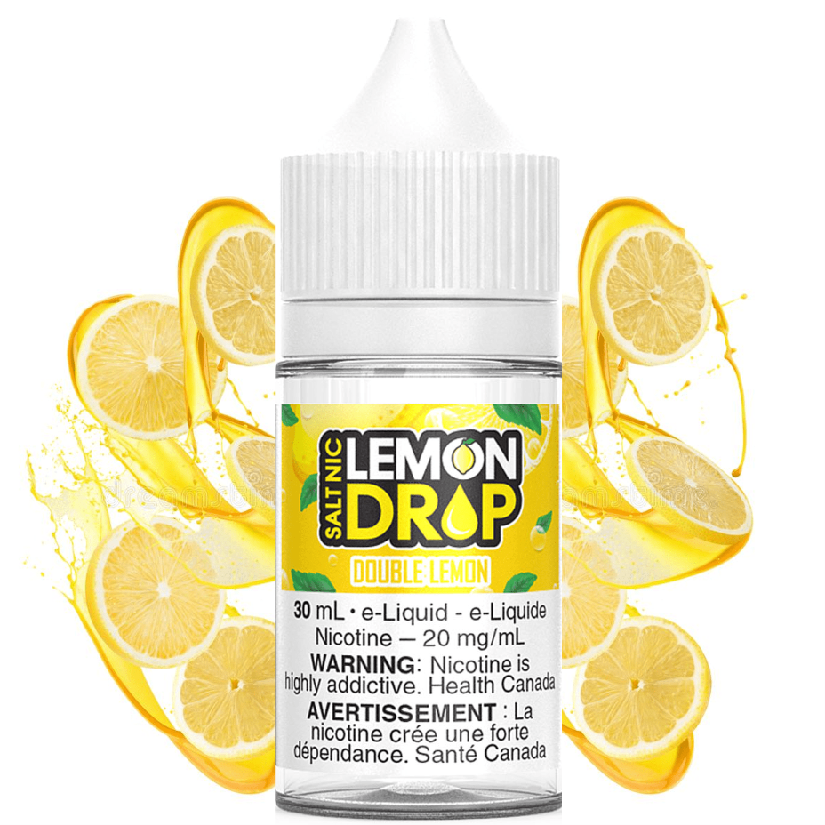 Double Lemon Salts By Lemon Drop E-Liquid 30ml / 12mg Vape Superstore Yorkton Saskatchewan