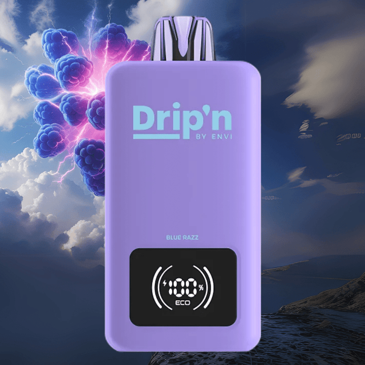 Drip'n by Envi 70K Disposable Vape - Blue Razz Vape Superstore Yorkton Saskatchewan