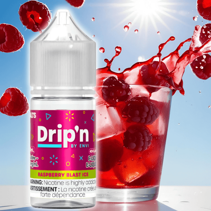 Drip'n by Envi Classics Salt-Raspberry Blast 20mg / 30mL Vape Superstore Yorkton Saskatchewan