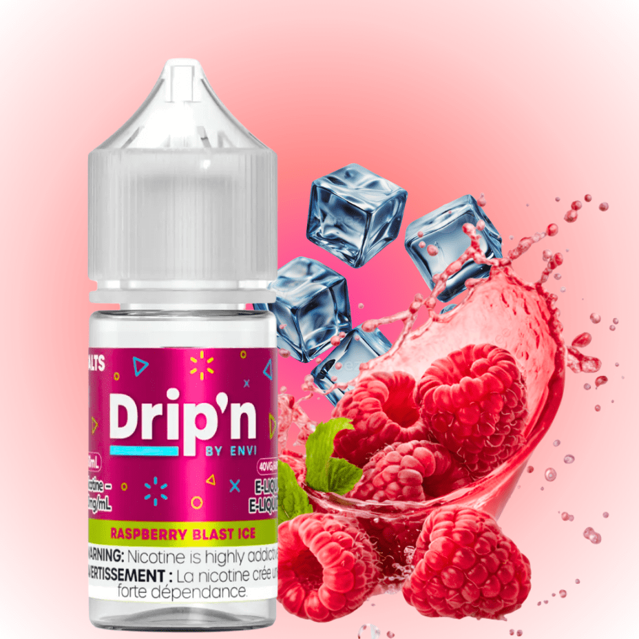 Drip'n by Envi Classics Salt-Raspberry Blast 20mg / 30mL Vape Superstore Yorkton Saskatchewan