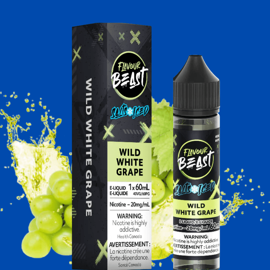 Flavour Beast Salt-Wild White Grape-60ml 60ml / 20mg Vape Superstore Yorkton Saskatchewan