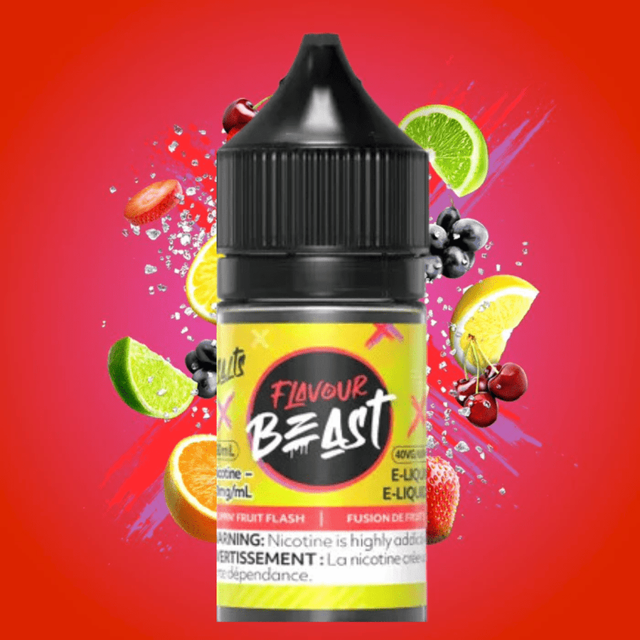 Flippin' Fruit Flash Salts by Flavour Beast E-Liquid 30ml / 20mg Vape Superstore Yorkton Saskatchewan