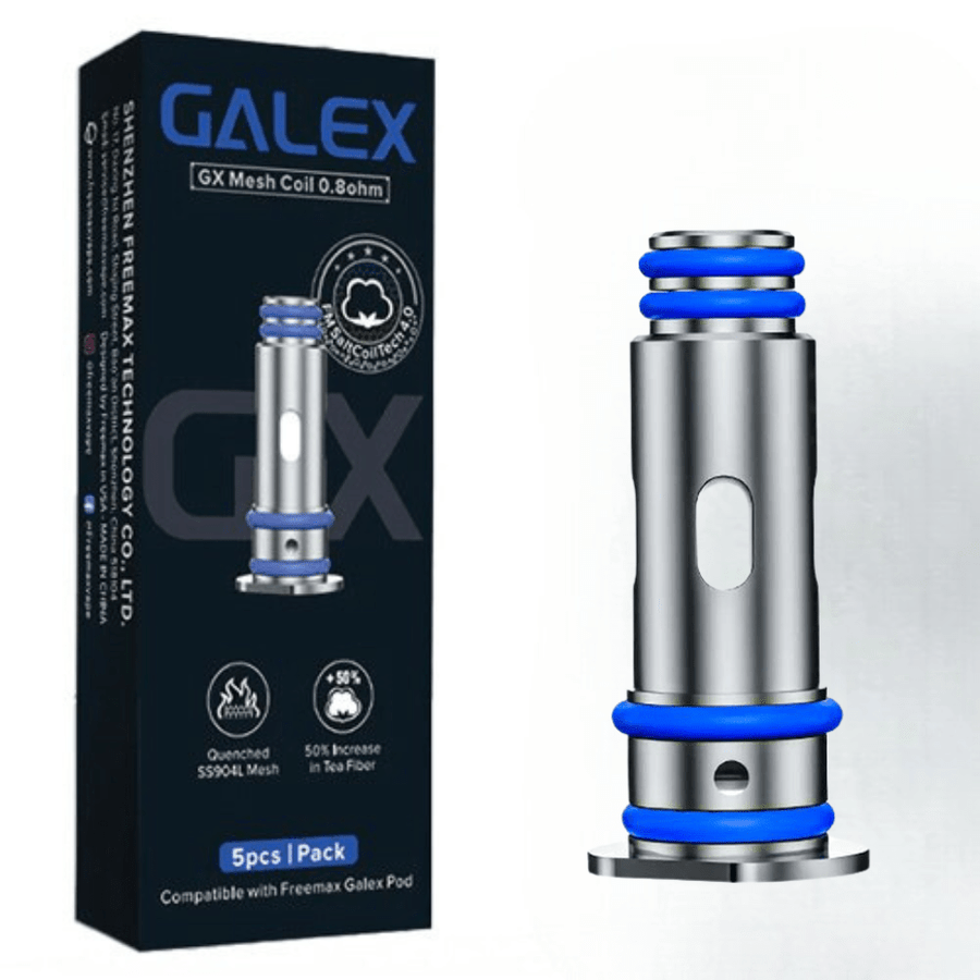 Freemax Galex GX/GX-P Replacement Coils 1.0 ohm Vape Superstore Yorkton Saskatchewan