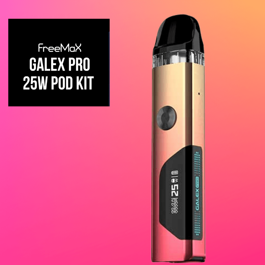 Freemax Galex Pro Pod Kit-25W Pink Gold Vape Superstore Yorkton Saskatchewan