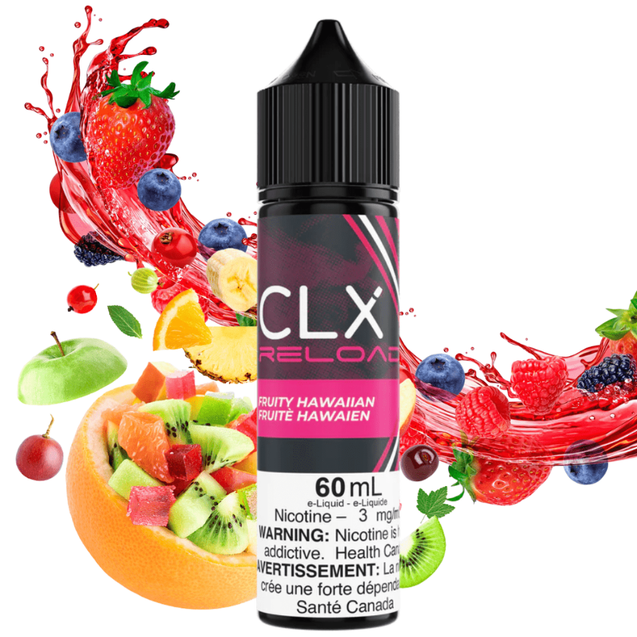 Fruity Hawaiian by CLX Reload E-liquid 3mg Vape Superstore Yorkton Saskatchewan