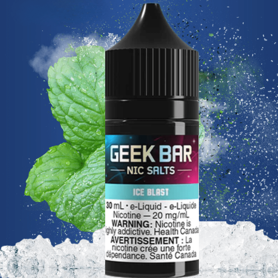 Geek Bar Nic Salt-Ice Blast Vape Superstore Yorkton Saskatchewan