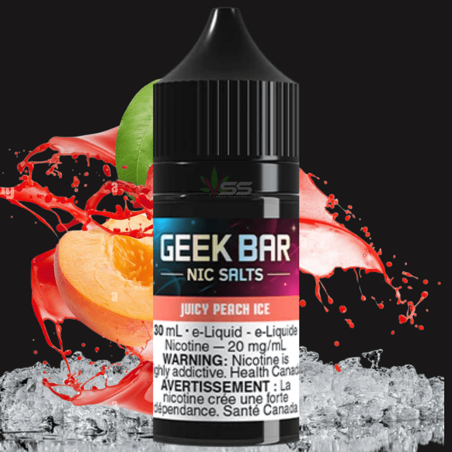 Geek Bar Nic Salt-Juicy Peach Ice Vape Superstore Yorkton Saskatchewan