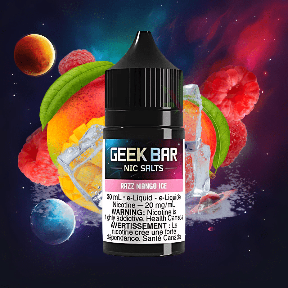 Geek Bar Nic Salt-Razz Mango Ice Vape Superstore Yorkton Saskatchewan