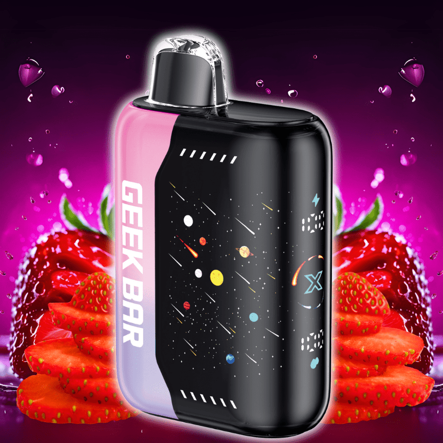 Geek Bar Pulse X 25K Disposable Vape - Sour Strawberry Ice 25000 Puffs / 20mg Vape Superstore Yorkton Saskatchewan