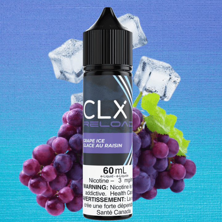 Grape Ice by CLX Reload E-liquid-60ml Vape Superstore Yorkton Saskatchewan