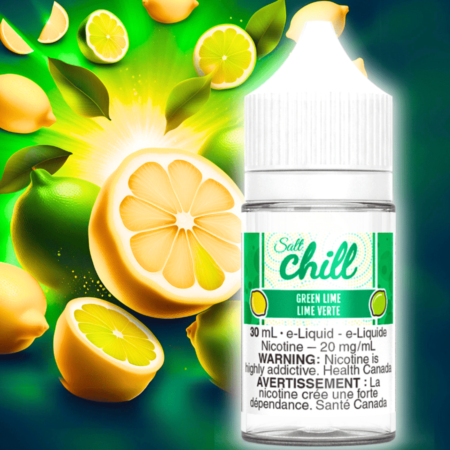 Green Lime Salt By Chill E-Liquids Vape Superstore Yorkton Saskatchewan