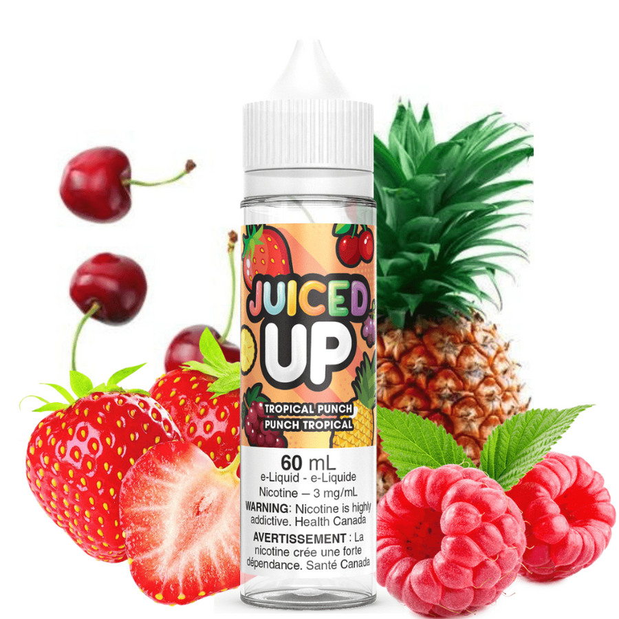Juiced Up E-Liquid-Tropical Punch 3mg Vape Superstore Yorkton Saskatchewan