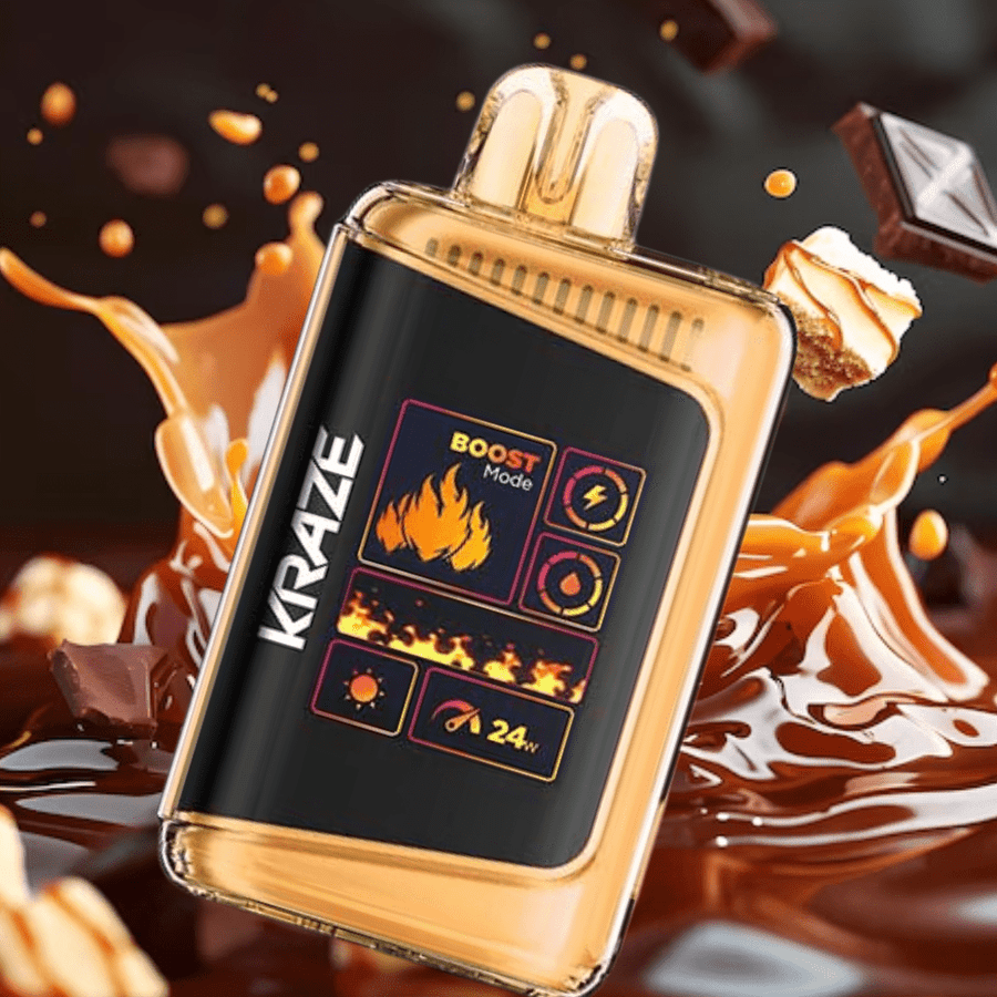 Kraze HD Mega 20k Disposable Vape - Sea Salt Crumbs 20000 Puffs / 20mg Vape Superstore Yorkton Saskatchewan