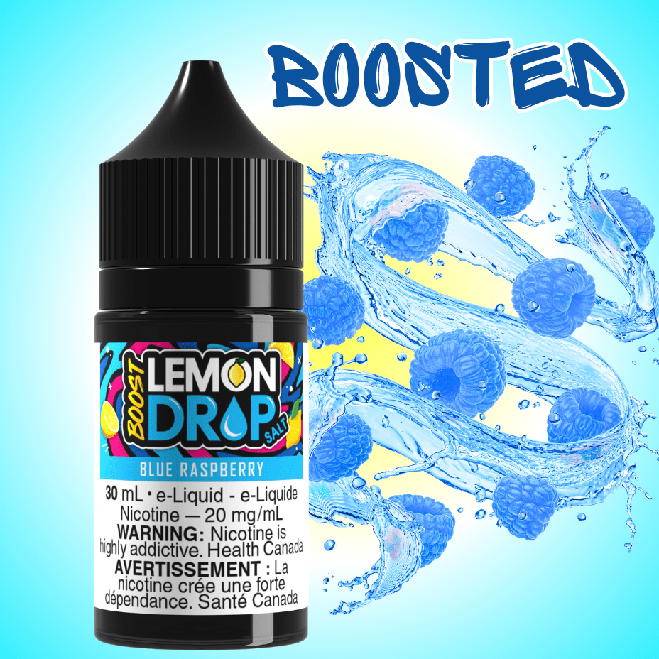 Lemon Drop Boost Salt - Blue Raspberry Vape Superstore Yorkton Saskatchewan