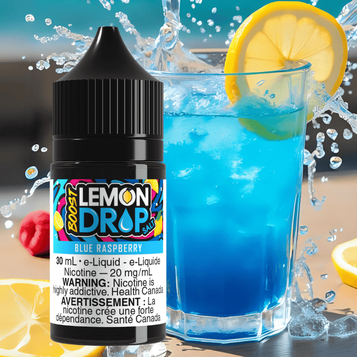 Lemon Drop Boost Salt - Blue Raspberry Vape Superstore Yorkton Saskatchewan