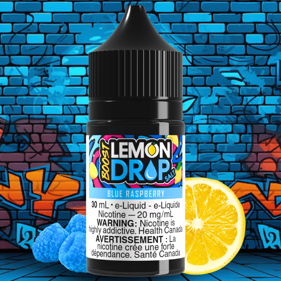 Lemon Drop Boost Salt - Blue Raspberry Vape Superstore Yorkton Saskatchewan