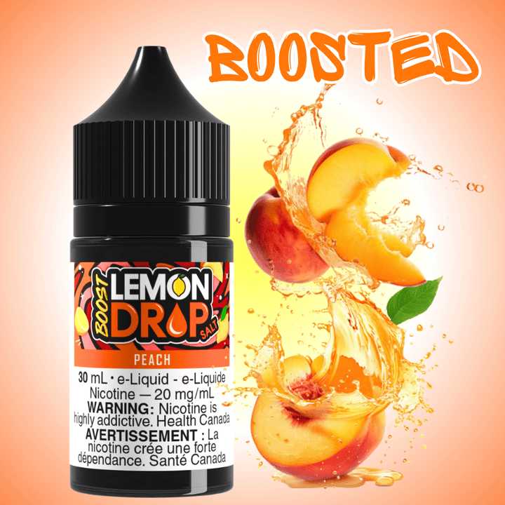 Lemon Drop Boost Salt - Peach Vape Superstore Yorkton Saskatchewan