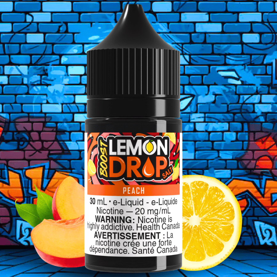 Lemon Drop Boost Salt - Peach Vape Superstore Yorkton Saskatchewan