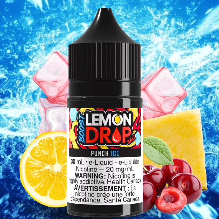 Lemon Drop Boost Salt - Punch Ice Vape Superstore Yorkton Saskatchewan