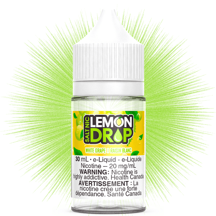 Lemon Drop Salt - White Grape 30ml 30ml / 12mg Vape Superstore Yorkton Saskatchewan