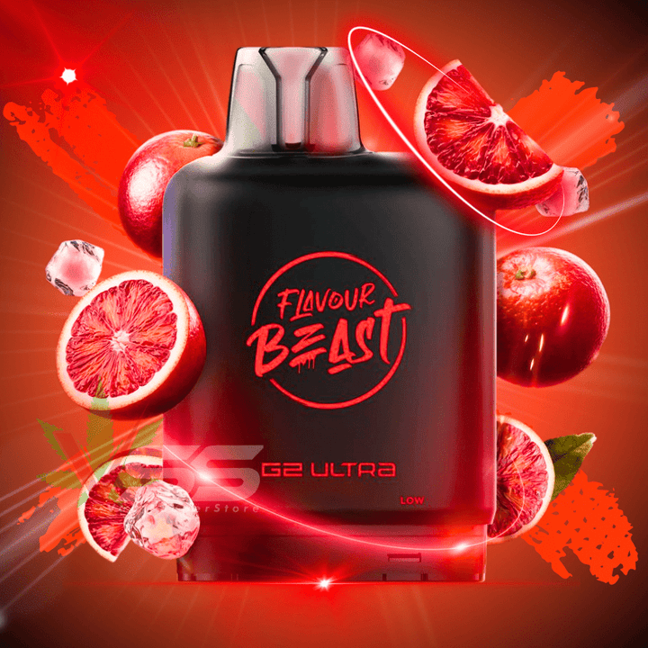 Level X G2 Ultra Flavour Beast Pod 50k-Bangin' Blood Orange Vape Superstore Yorkton Saskatchewan