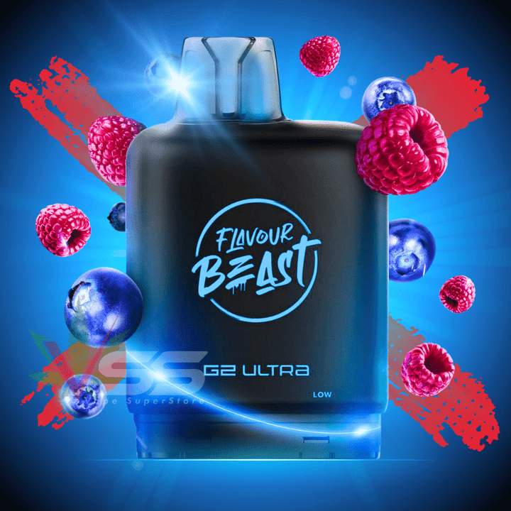 Level X G2 Ultra Flavour Beast Pod 50k-Bomb Blue Razz Vape Superstore Yorkton Saskatchewan