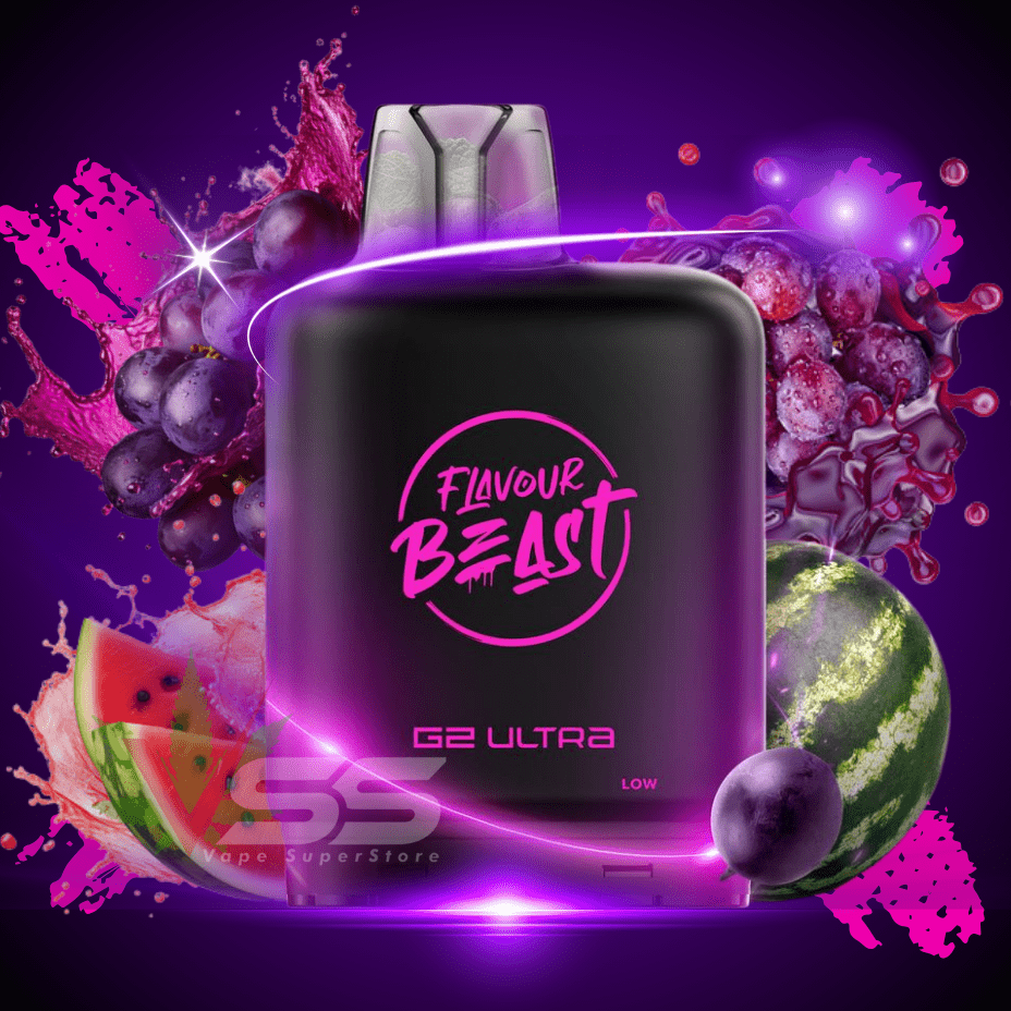 Level X G2 Ultra Flavour Beast Pod 50k-Gleamin Grape Watermelon Mint Iced Vape Superstore Yorkton Saskatchewan