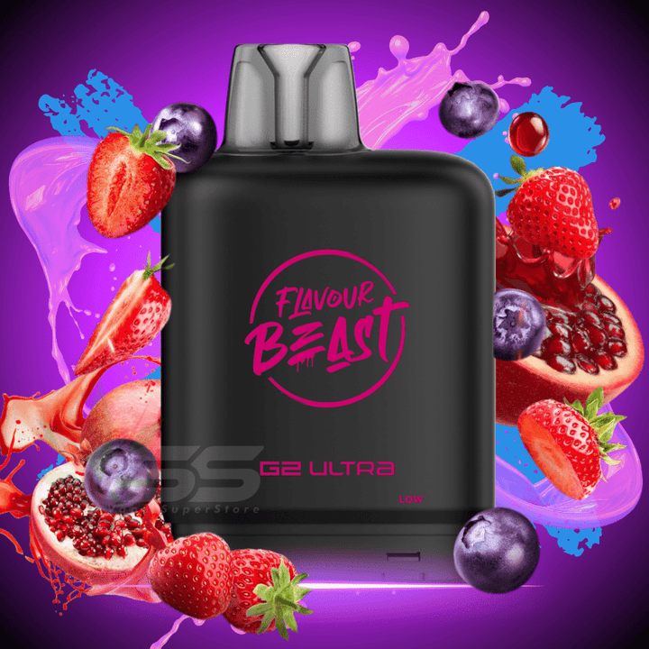 Level X G2 Ultra Flavour Beast Pod 50k-Trippin' Triple Berry Vape Superstore Yorkton Saskatchewan