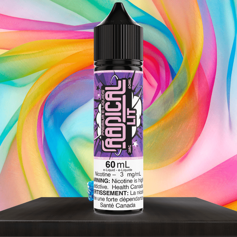Lit by Radical E-liquid Vape Superstore Yorkton Saskatchewan