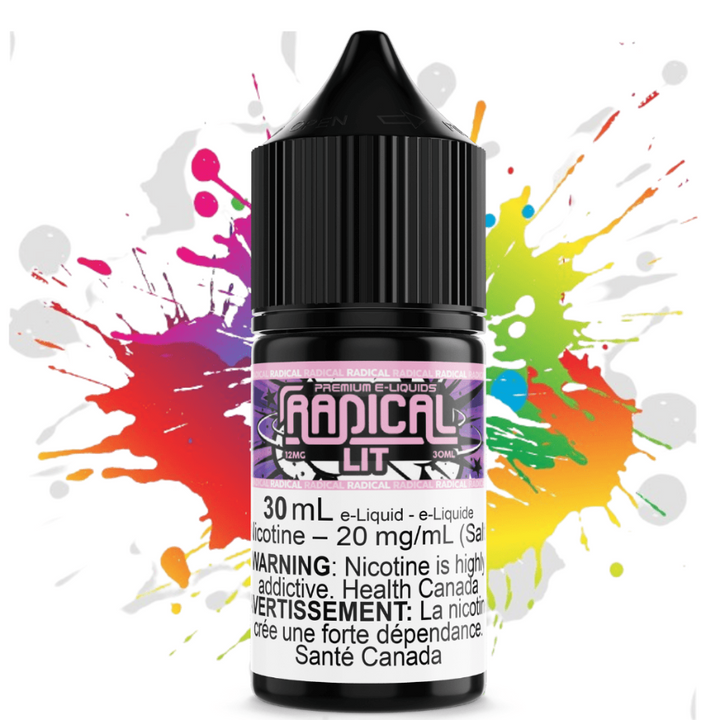 Lit Salt Nic by Radical E-liquid Vape Superstore Yorkton Saskatchewan