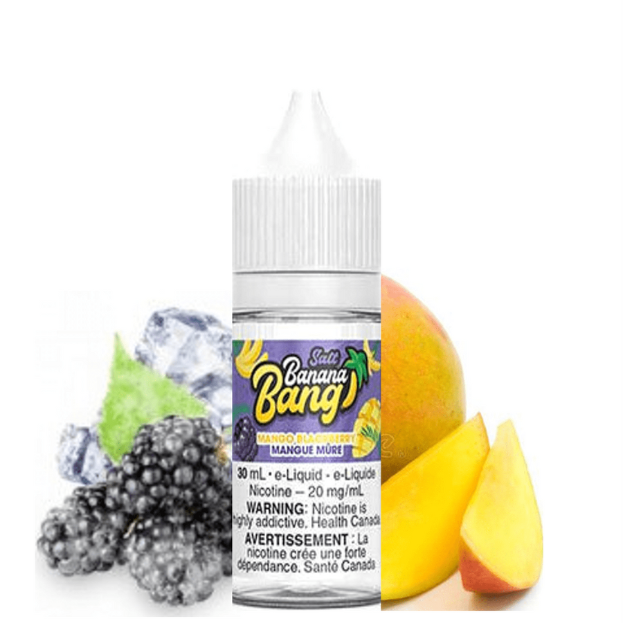 Mango Blackberry Ice Salt by Banana Bang E-Liquid 30ml / 12mg Vape Superstore Yorkton Saskatchewan