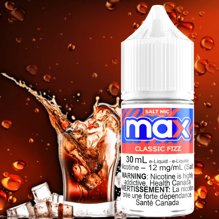 Max E-Liquid - Classic Fizz Salt 30ml / 12mg Vape Superstore Yorkton Saskatchewan