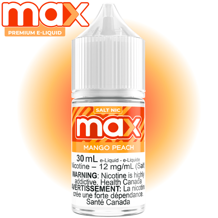 Max E-Liquid - Mango Peach Salt 30ml / 12mg Vape Superstore Yorkton Saskatchewan