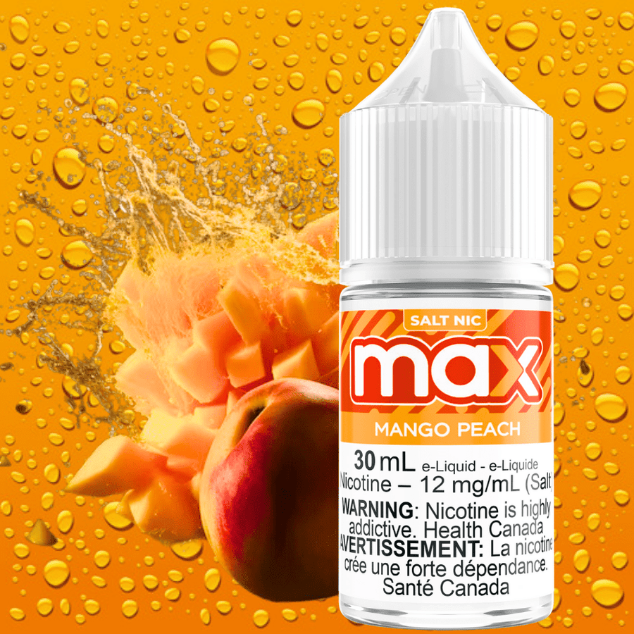 Max E-Liquid - Mango Peach Salt Vape Superstore Yorkton Saskatchewan