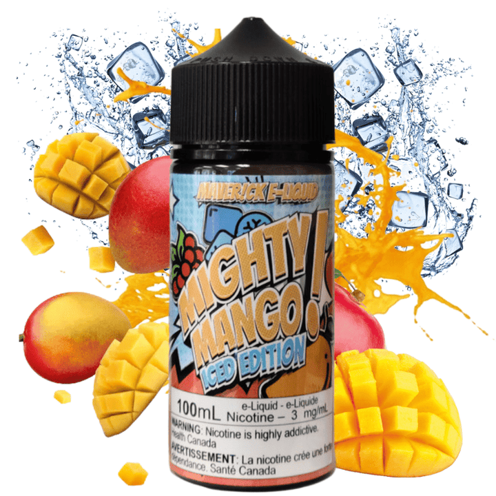 Mighty Mango Iced by Maverick E-Liquid-100ml Vape Superstore Yorkton Saskatchewan