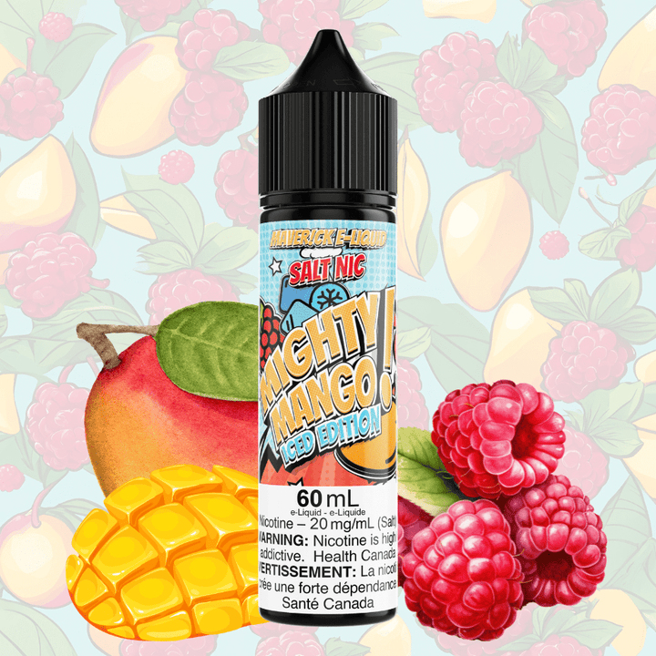 Mighty Mango Iced Salt by Maverick E-Liquid 60ml / 20mg Vape Superstore Yorkton Saskatchewan