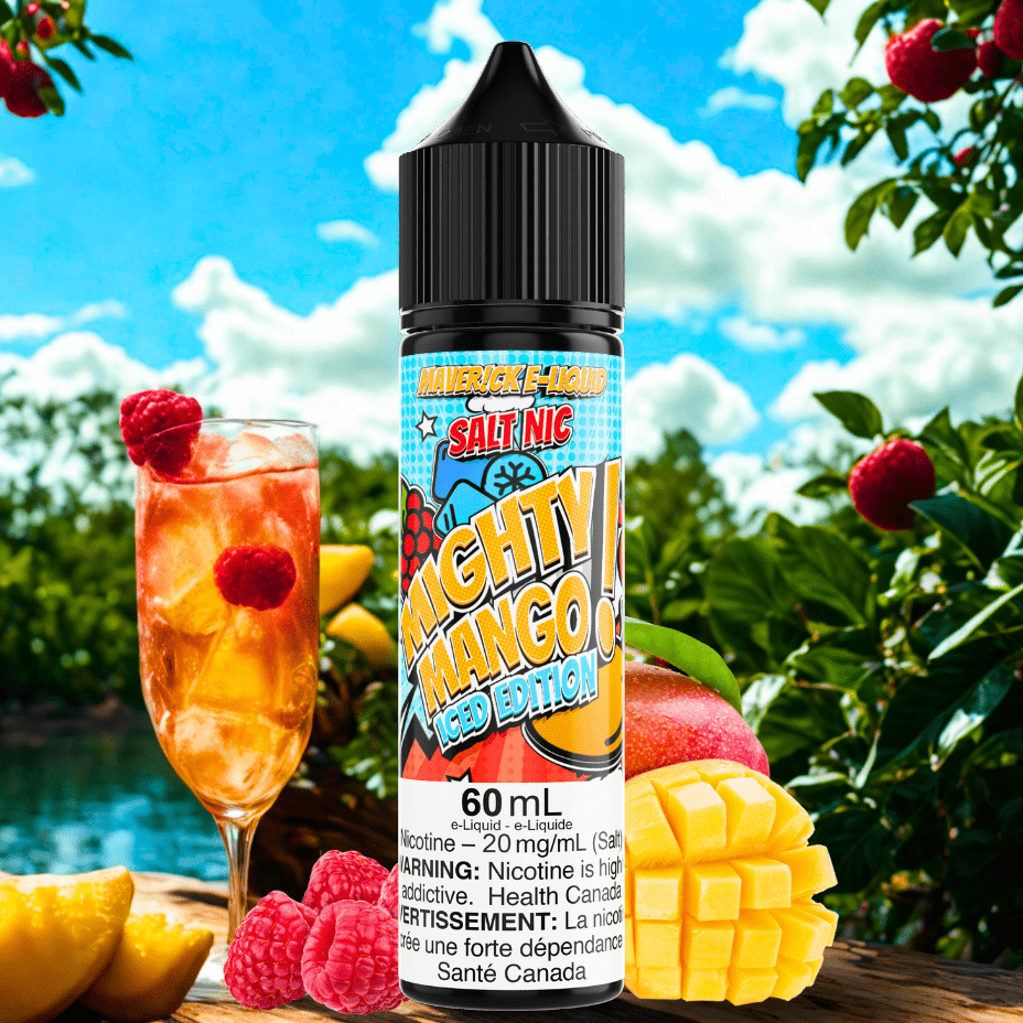 Mighty Mango Iced Salt by Maverick E-Liquid-60mL Vape Superstore Yorkton Saskatchewan
