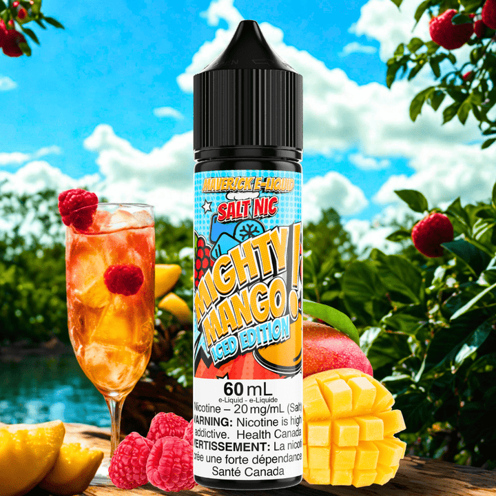 Mighty Mango Iced Salt by Maverick E-Liquid-60mL Vape Superstore Yorkton Saskatchewan