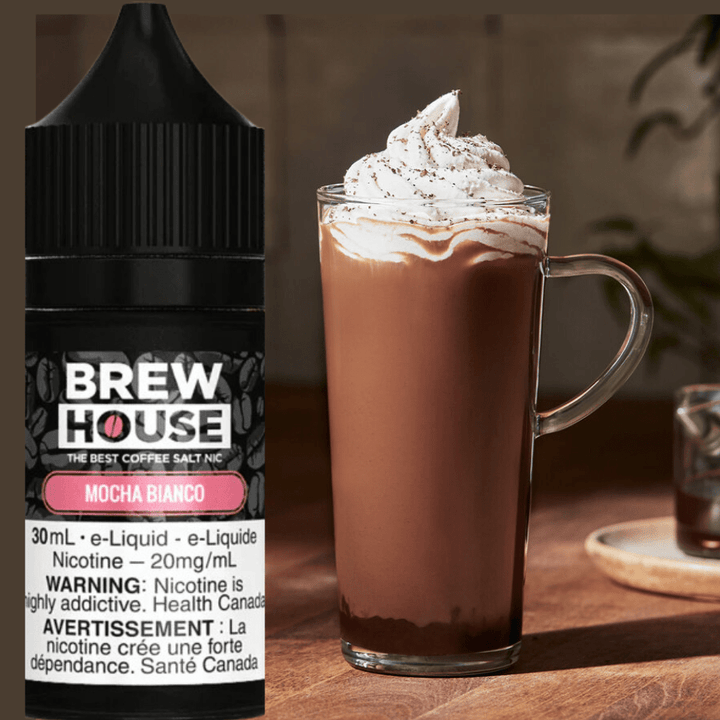 Mocha Bianco Salt by Brew House E-Liquid Vape Superstore Yorkton Saskatchewan