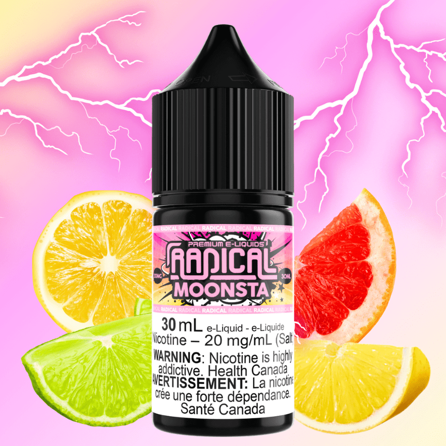 Moonsta Salt Nic by Radical E-liquid Vape Superstore Yorkton Saskatchewan
