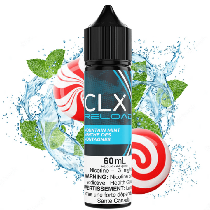 Mountain Mint by CLX Reload E-liquid 3mg Vape Superstore Yorkton Saskatchewan