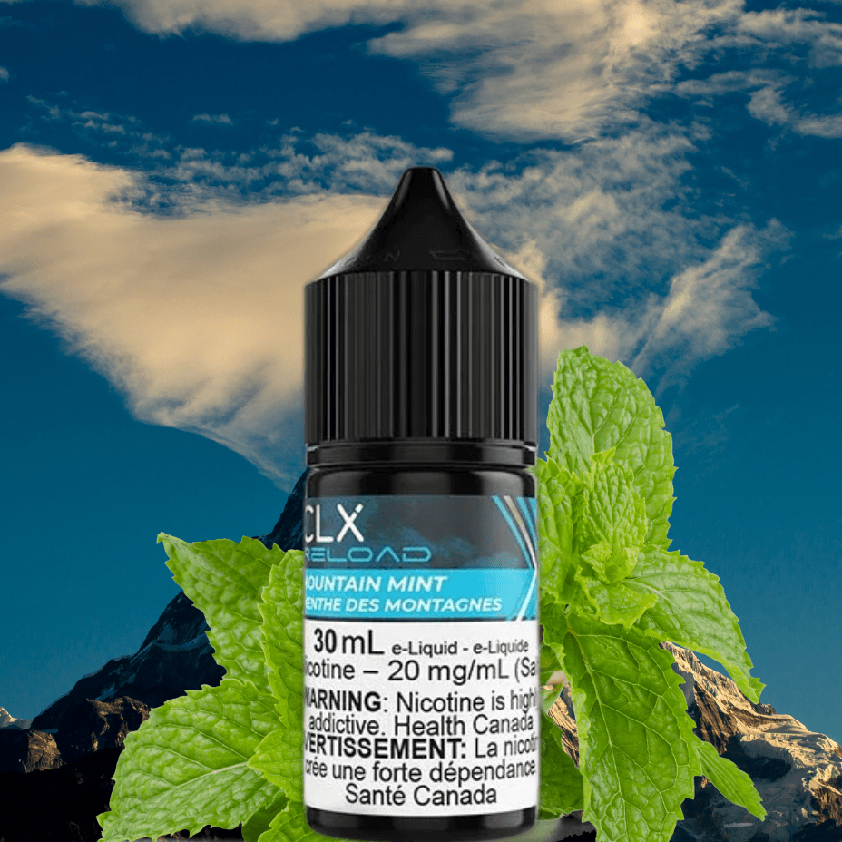 Mountain Mint Salt by CLX Reload E-Liquid 30mL / 10mg Vape Superstore Yorkton Saskatchewan