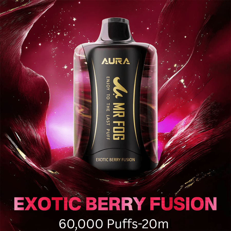 Mr Fog Aura 60k Disposable Vape - Exotic Berry Fusion Vape Superstore Yorkton Saskatchewan