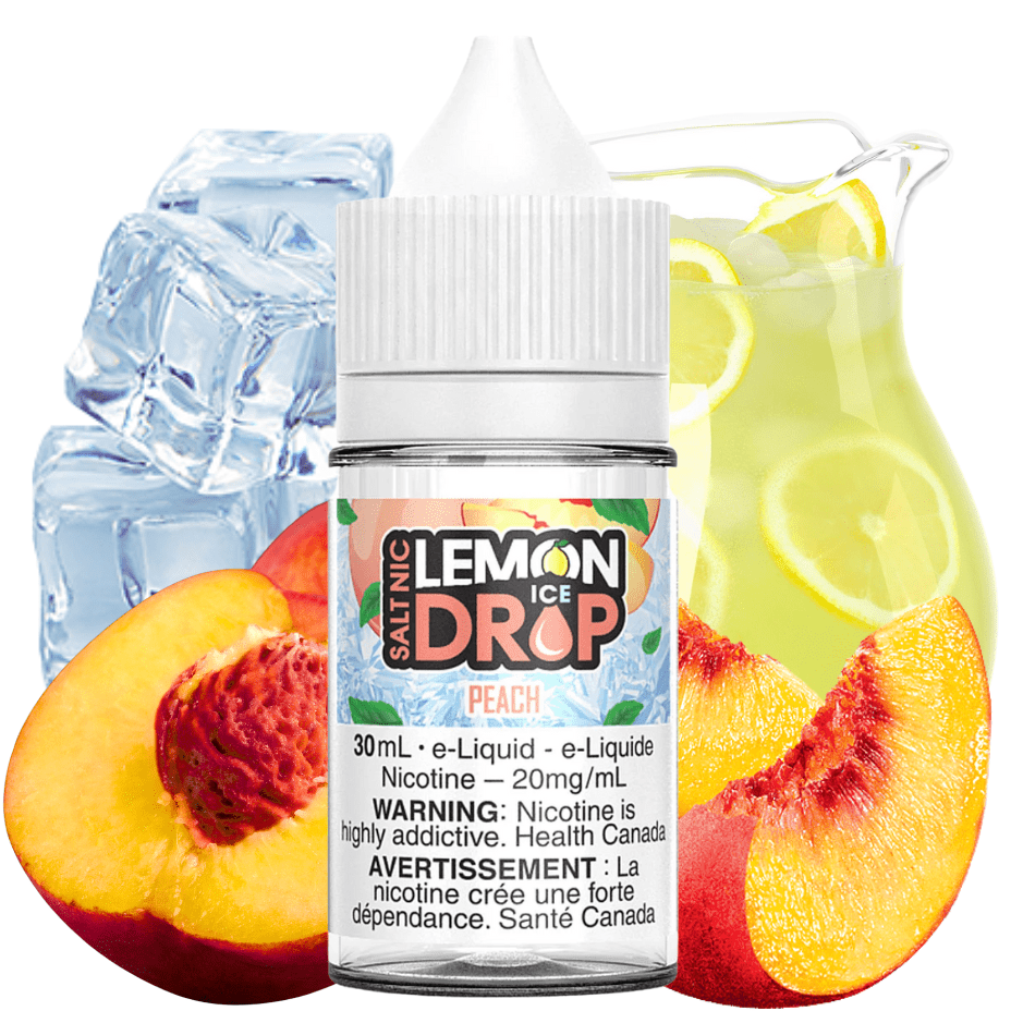 Peach Salt by Lemon Drop Ice E-Liquid 30ml / 12mg Vape Superstore Yorkton Saskatchewan